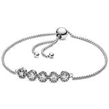 925 Silver Tree Of Life Tennis Bracelet