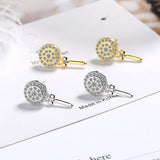 925 Sterling Silver Asymmetric Candy Letter Stud Earrings DS584