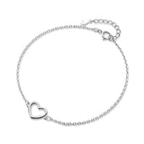 925 Silver Heart Bracelet