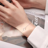 925 Silver Heart Bracelet