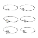 925 Silver High Heart Classic Bracelet Gift
