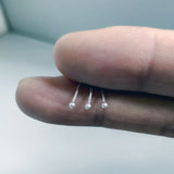 925 Sterling Silver Nose Stud Pin 1.5mm Ball - 20pcs/pack