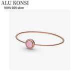 925 Silver European Charm Bracelet for Women Couples