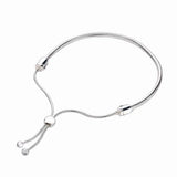 925 Sterling Silver Pan Bracelet Charm Beads - Fits 1:1 Shrink - Good-Looking