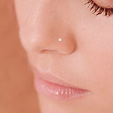 925 Silver Star Nose Stud Pin 20pcs/pack