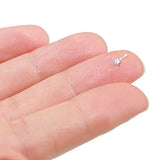 925 Silver Star Nose Stud Pin 20pcs/pack