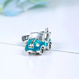 925 Silver Sports Car Charms Pendant Beads for Bracelet