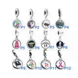 925 Silver Bird Prayer Pendant for DIY Bracelet