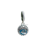 925 Silver Bird Prayer Pendant for DIY Bracelet