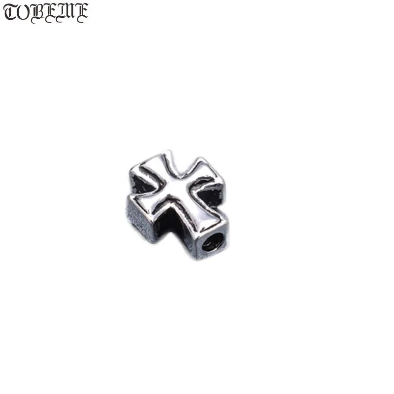 925 Silver Cross Beads 925 Sterling Cross Jewelry Beads