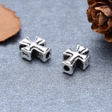 925 Silver Cross Beads 925 Sterling Cross Jewelry Beads