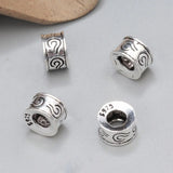 925 Silver Lucky Cloud Beads DIY Jewelry Findings