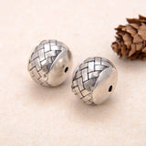 Vintage Silver Lucky Symbol Beads DIY Bracelet