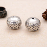 Vintage Silver Lucky Symbol Beads DIY Bracelet