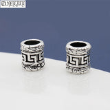 925 Silver Lucky Symbol Beads DIY Jewelry Findings Sterling Good Luck Beads