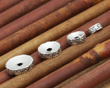 925 Silver Spacers Thai Silver Jewelry Beads DIY Lucky Symbol Findings