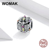 925 Sterling Silver Blooming Flowers Pendant Charm for Bangle DIY Beads