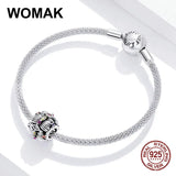 925 Sterling Silver Blooming Flowers Pendant Charm for Bangle DIY Beads