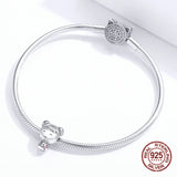 925 Silver Japanese Doll Charm for Bracelet Making DIY Jewelry