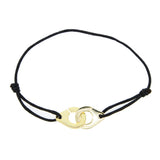 Men's 925 Silver Handcuff Bracelet with CZ Stones
