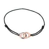 Men's 925 Silver Handcuff Bracelet with CZ Stones