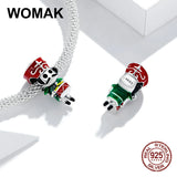 925 Sterling Silver Guard of Honor Charm Bead Pendant for Bracelet Making