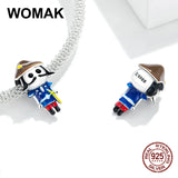 925 Sterling Silver Guard of Honor Charm Bead Pendant for Bracelet Making