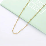 925 Silver Mother-Son Necklace Pendant Collarbone Chain