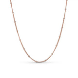 925 Silver Mother-Son Necklace Pendant Collarbone Chain