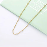925 Silver Mother-Son Necklace Pendant Collarbone Chain