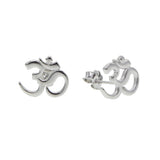 925 Silver OM Symbol Earring for Women