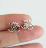 925 Silver OM Symbol Earring for Women