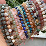 8MM Apatite SunStone Citrine Stone Beads 15''