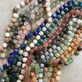 8MM Apatite SunStone Citrine Stone Beads 15''