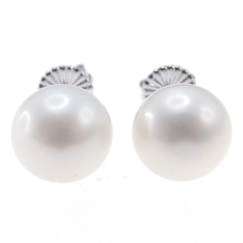 Freshwater Pearl Earrings 925 Sterling Silver Stud 10.0-10.5mm