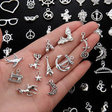 100 Alloy Small Accessories Randomly Mixed for DIY Jewelry Making
