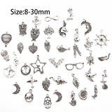 100 Alloy Small Accessories Randomly Mixed for DIY Jewelry Making