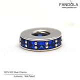925 Silver Eternity Spacer Charm Bead for Bracelet