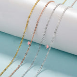 925 Silver Clavicle Chain Choker Necklace for Women
