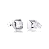 925 Sterling Silver Timeless Elegance Stud Earrings for Women