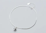 925 Sterling Silver Polished Snakebone Anklet Bracelet