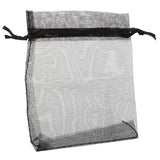 100 Organza Wedding Favour Bags 9Cm X 12Cm