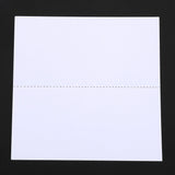 100 White Table Place Cards - Party, Wedding
