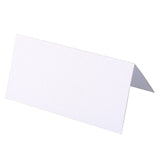 100 White Table Place Cards - Party, Wedding