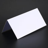 100 White Table Place Cards - Party, Wedding