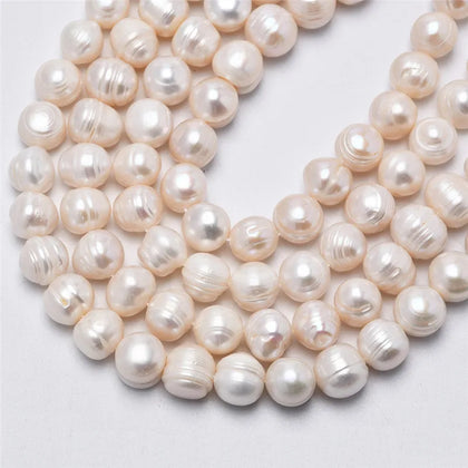 11-12mm Freshwater Cultured Pearl for Jewelry Making DIY Necklace Bracelet