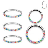 G23 Titanium Nose Ring Small Nasal Septum Cartilage Hoop Earring Piercing