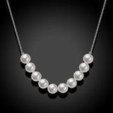 925 Silver Pearl Necklaces Chain For Women Wedding Jewelry
