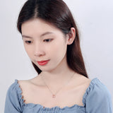 Sterling Silver Mermaid Tears Pendant Necklace for Women