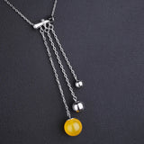 S925 Silver Necklace Pendant Blank Jewelry Making